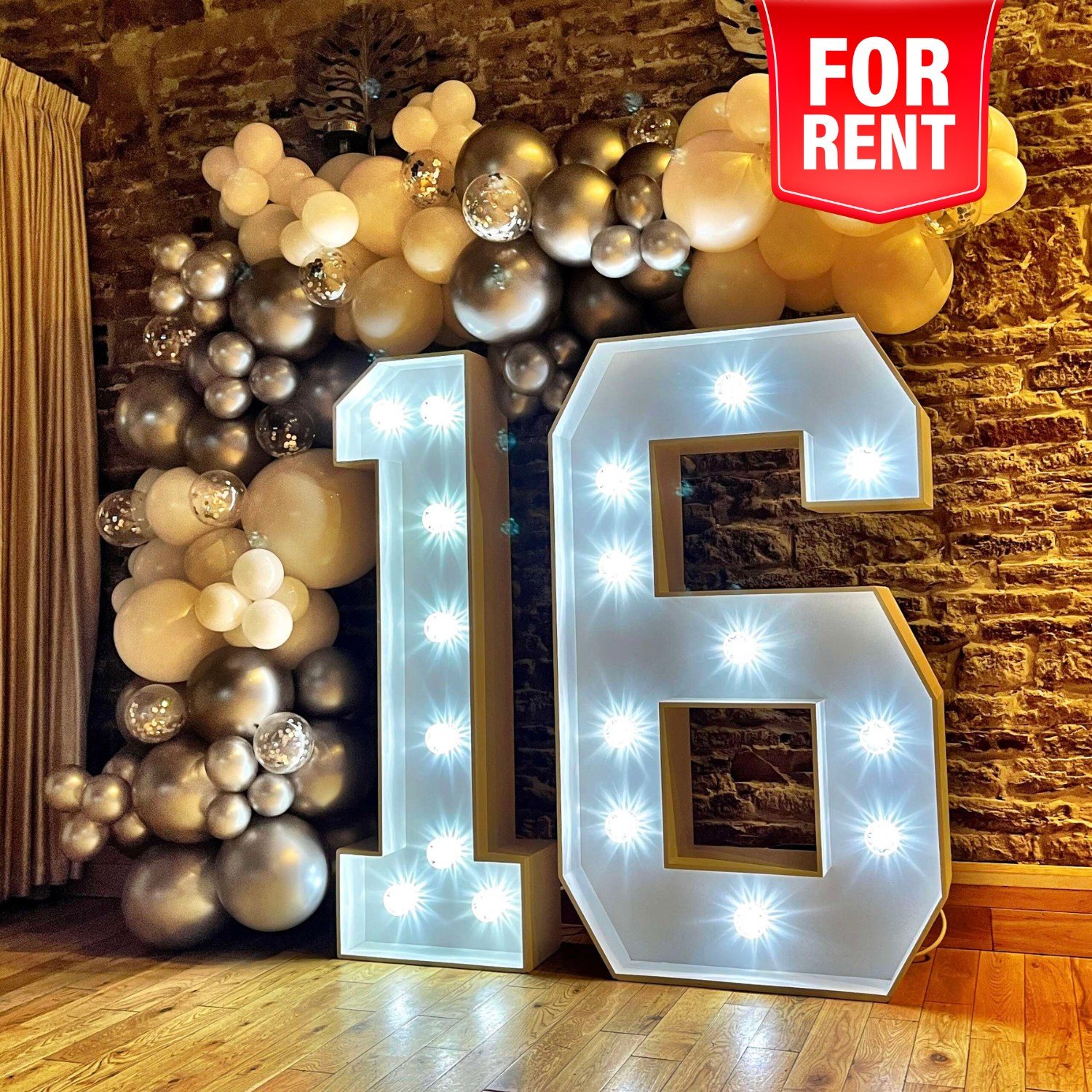 Age Number Props (Led) (Starting Price 399/-)