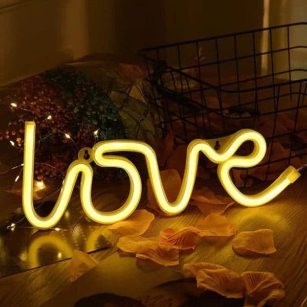 Neon Signs (LOVE, Happy Birthday, Marry Me, etc.)